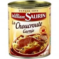 Plat cuisiné choucroute garnie William Saurin
