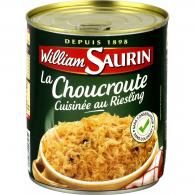 Plat cuisiné choucroute au Riesling William Saurin