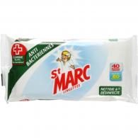 Lingettes antibactériennes St Marc