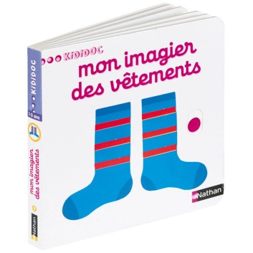 Livre Mon imagier des vêtements Kididoc