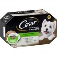 Pâtée pour chien assortiment César