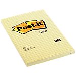 100 Notes repositionnables – Post-it – jaune 102 x 152 mm