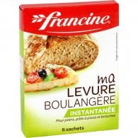 Levure boulangère pains, pizzas et brioches Francine