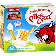 Fromage fondu gressins nature La Vache qui rit