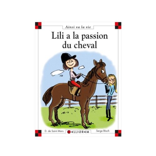 Livre Lili a la passion du cheval