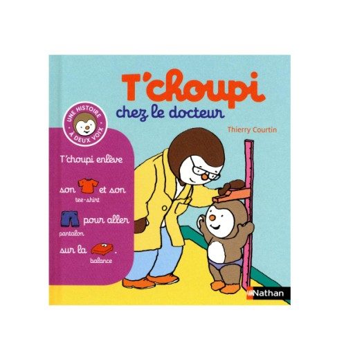 Livre T’choupi chez le docteur