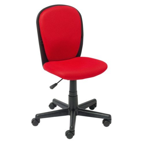 Chaise de bureau ergonomique rouge