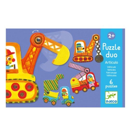 Puzzle duo Articulo véhicules