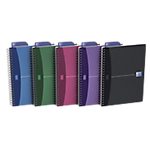 Carnet quadrillé OXFORD A5 Urban Mix 180 Pages 90 g/m² Papier, polypropylène Assortiment