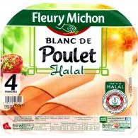 Blanc de poulet halal Fleury Michon