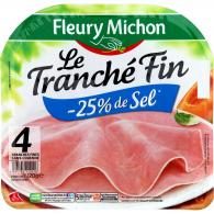 Jambon s/couenne réduit en sel Fleury Michon