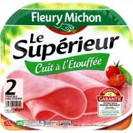 Jambon s/couenne cuit à étouffée Fleury Michon