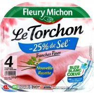 Jambon s/couenne réduit en sel Fleury Michon