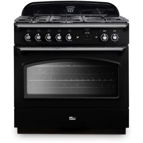 Piano de cuisson gaz Falcon CLASSIC FX TAB GAZ 90 CM NOIR CHROME