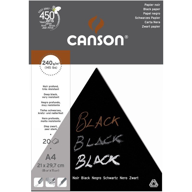 Bloc black – Canson