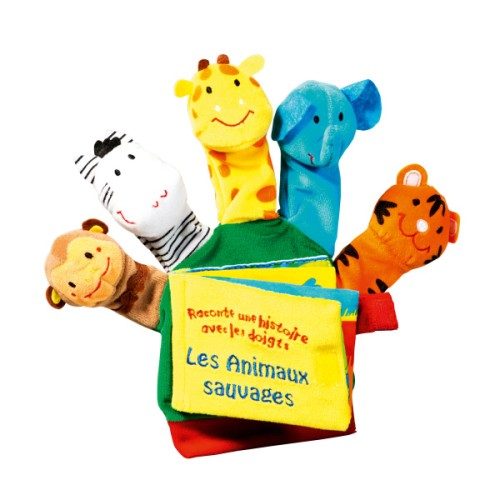 Livre gant Les animaux sauvages