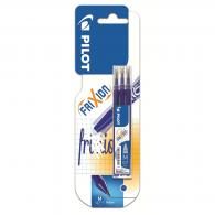 Cartouches X3 Frixion Ball Clicker bleu Pilot Pen