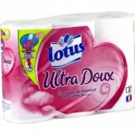 Papier toilette ultra doux aqua tube Lotus
