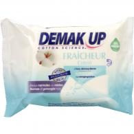 Lingettes démaquillantes coton/peaux normales Demak’up