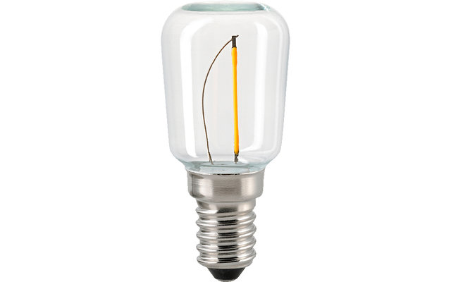 Sigor Tube LED filament clair S28 E14 230 V / 2,5 W 250 lm