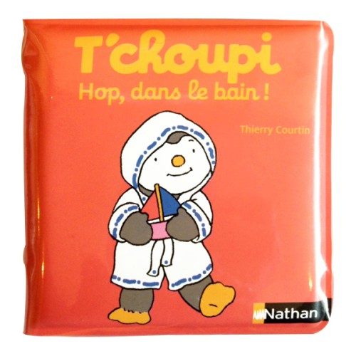 Livre T’choupi Hop dans le bain !