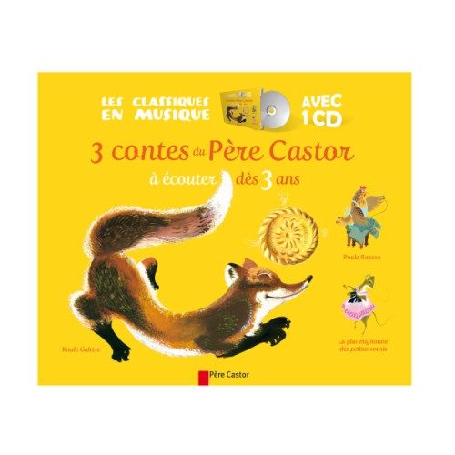 Livre-CD Roule Galette et 2 autres contes