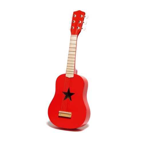 Guitare étoile rouge