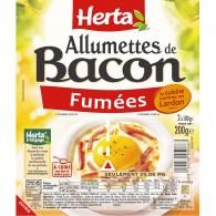 Allumettes de bacon fumées Herta