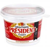 Crème fraîche entière 30% MG Président