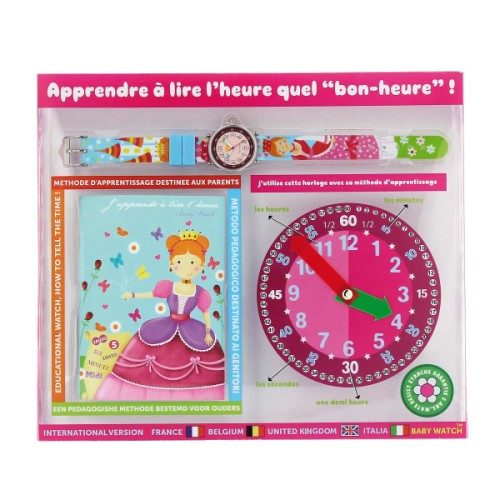 Coffret montre pédagogique Royaume enchanté