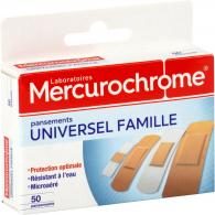Pansements universel famille Mercurochrome