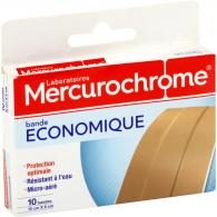 Pansement bande à découper 10 cmx6 cm Mercurochrome