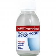 Alcool modifié 90% vol Mercurochrome