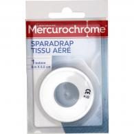 Sparadrap tissu aéré Mercurochrome