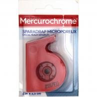 Sparadrap microporeux Mercurochrome