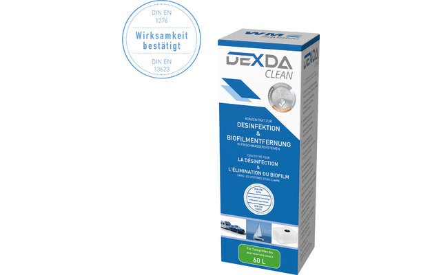 Nettoyage et désinfection de réservoirs WM Aquatec DEXDA Clean 100 ml