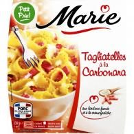 Plat cuisiné Tagliatelles carbonara Marie