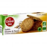 Biscuits sablés sésame/pavot Céréal