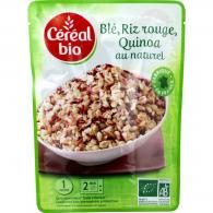 Mélange blé, riz rouge, quinoa Céréal