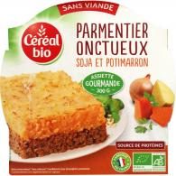 Plat cuisiné parmentier soja potimarron Céréal