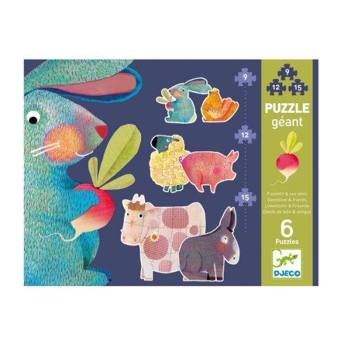 Puzzle évolutif Pissenlit