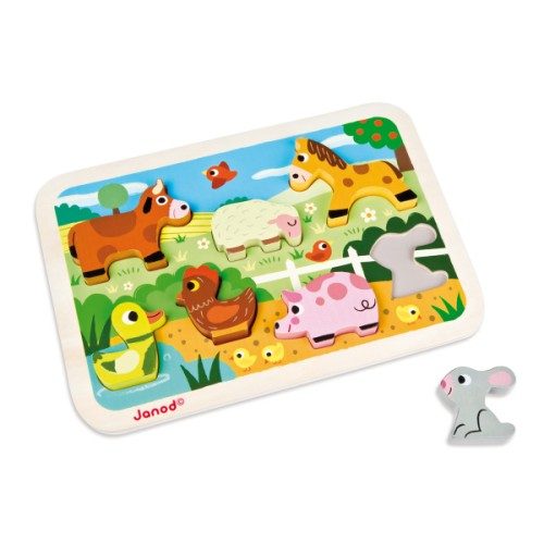 Puzzle Chunky Ferme