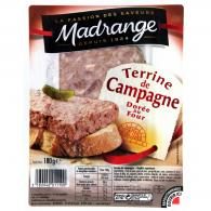 Pâté terrine de campagne Madrange