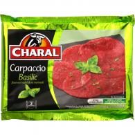 Carpaccio boeuf basilic Charal