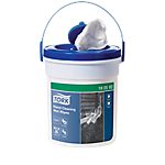 58 lingettes désinfectantes en seau – Tork – 27 x 27 cm