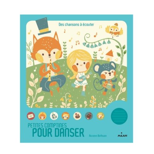 Livre sonore Petites comptines pour danser