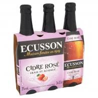 Cidre rosé Ecusson