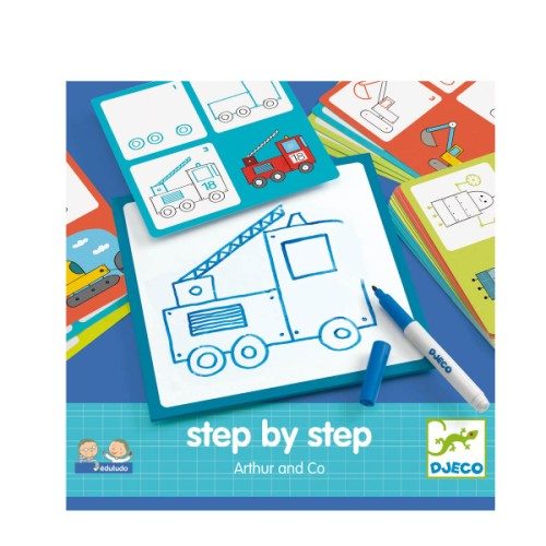 Jeux de dessin step by step arthur