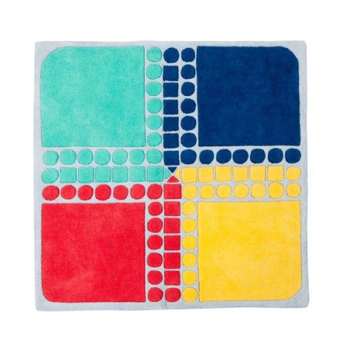 Tapis de jeu petits chevaux