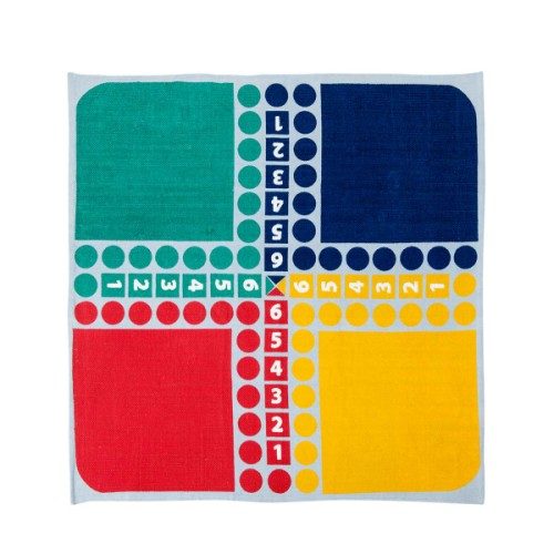 Tapis de jeu petits chevaux nomade